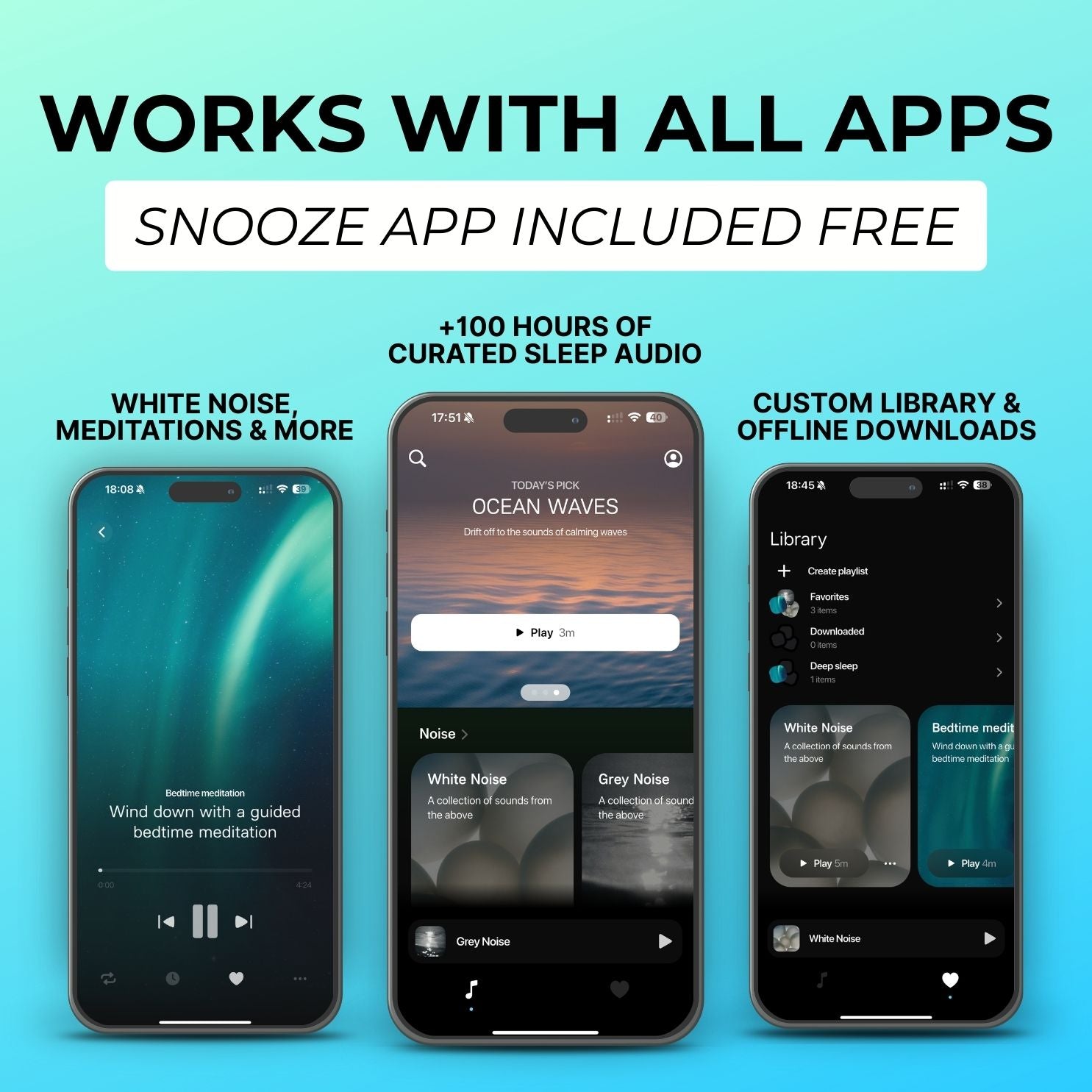 SnoozeBand™ Deep Sleep Bundle