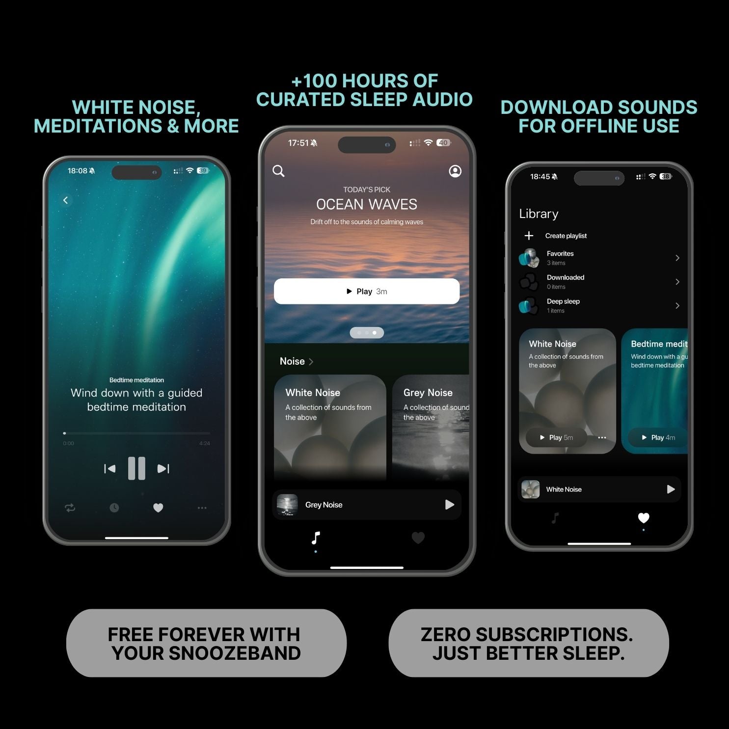 š FREE Snoozeband App - Lifetime Access